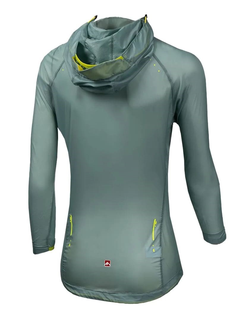 Campera dandelion 3 Cortaviento color acero versátil mujer - Ixa Sport Tandil