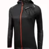 campera dandelion 3 Cortaviento color negro versátil mujer - Ixa Sport Tandil