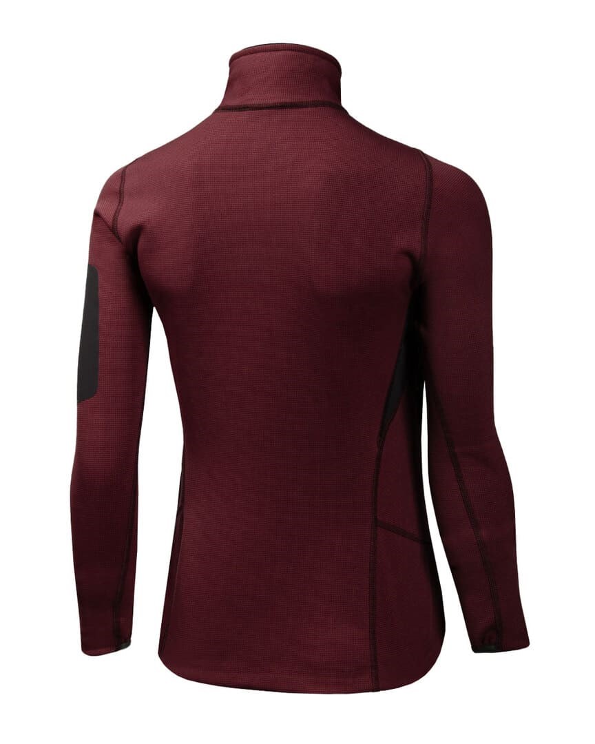 Campera Prissa 4 Polartec® Versátil Color Rojo Gastado Mujer - Ixa Sport Tandil