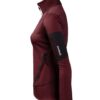 Campera Prissa 4 Polartec® Versátil Color Rojo Gastado Mujer - Ixa Sport