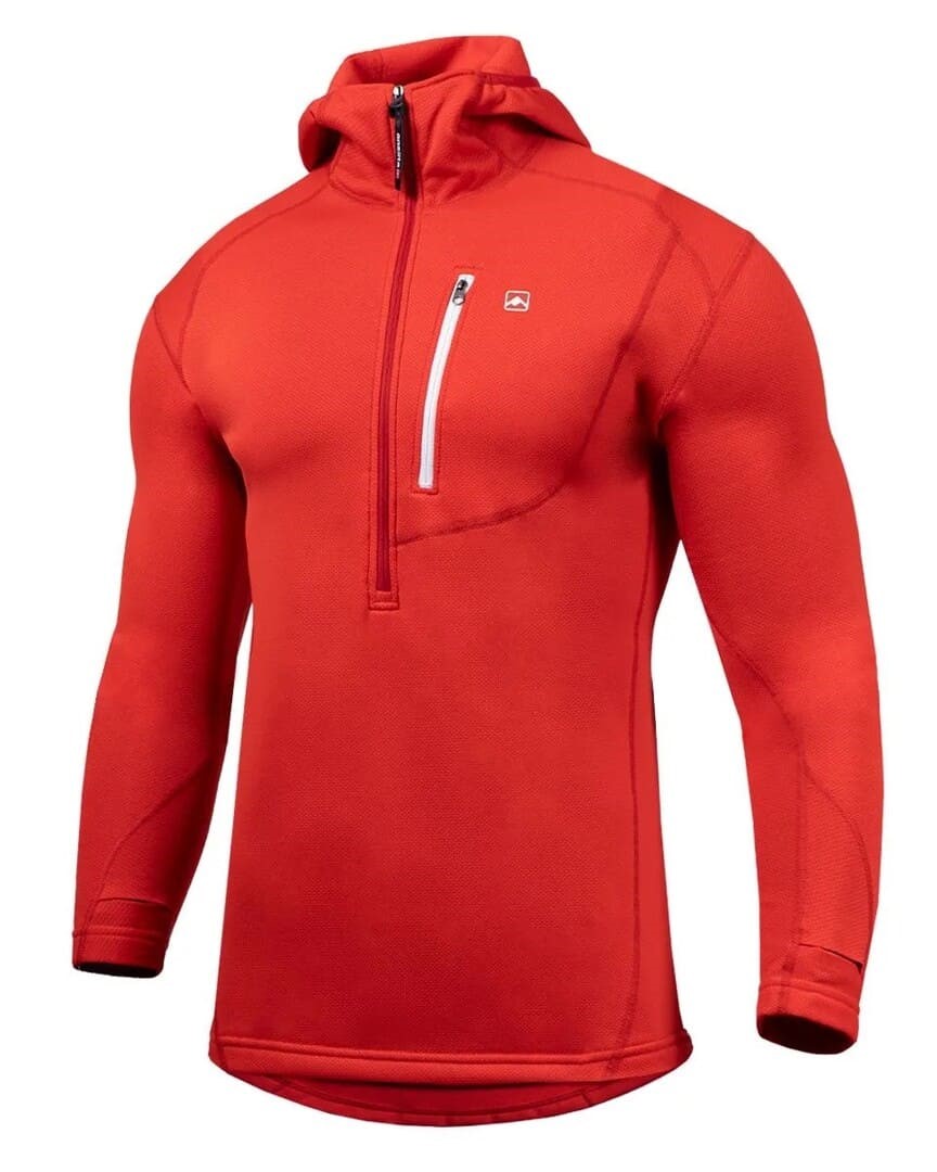 Camiseta Nazca Polartec® Power Grid® Escalada - rojo Fuego - Hombre - Ixa Sport tandil