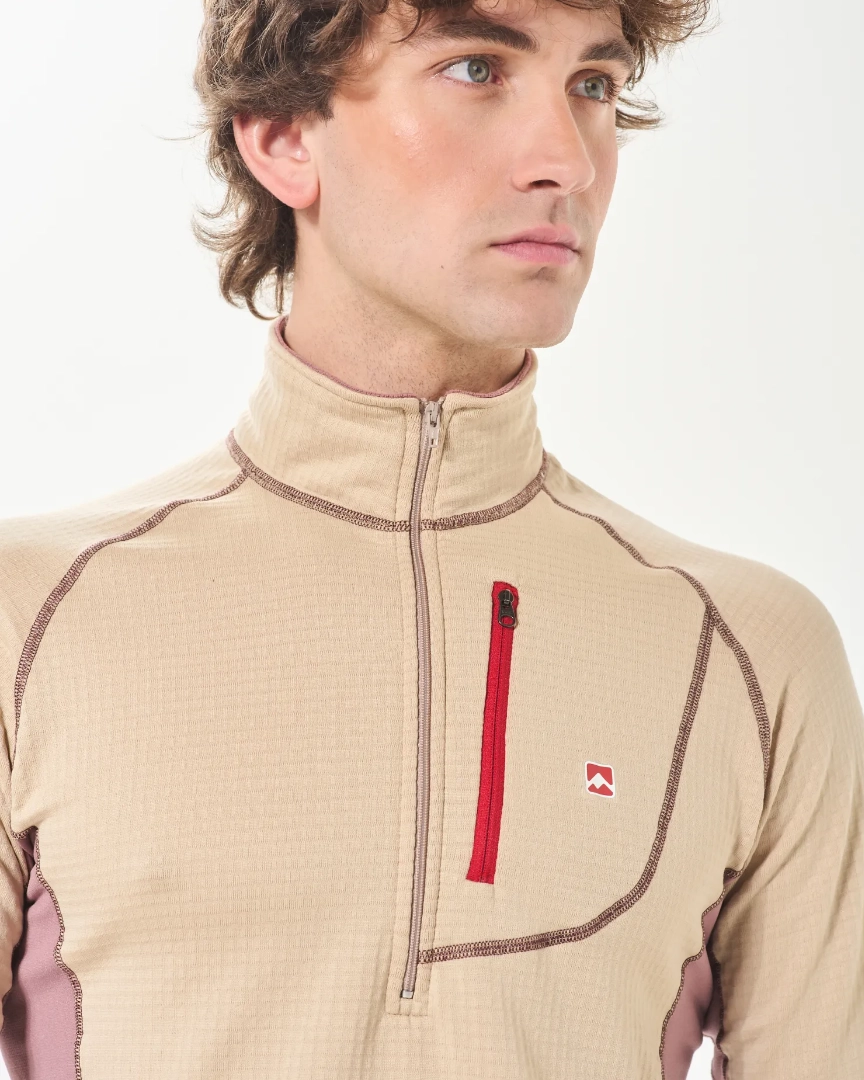 Camiseta Térmica Hombre Ansilta Neyün 2: Polartec® Power Grid® - Ixa Sport Tandil