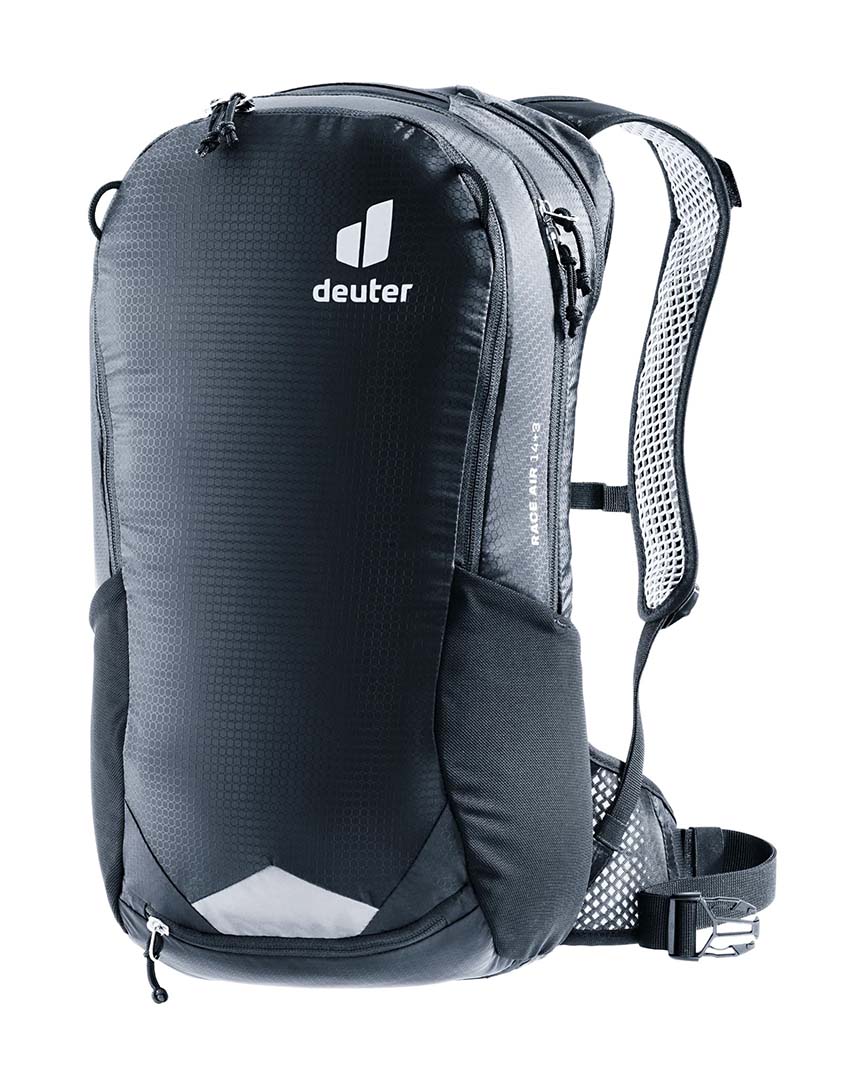 Mochila Deuter Race Air 14+3 Ciclismo Black- Ixa Sport Tandil