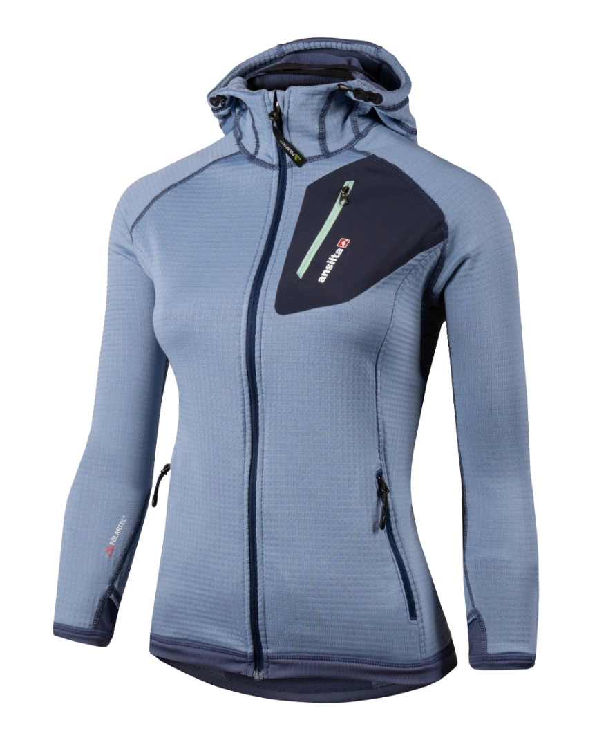 Campera deportiva Neyún Polartec Power Grid Versátil Mujer - Ixa Sport Tandil