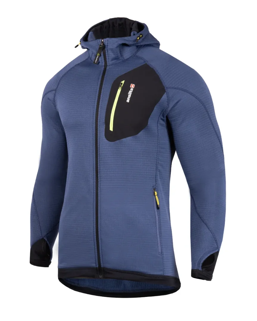 Campera Neyún Polartec Power Grid Versátil Hombre - Ixa Sport Tandil