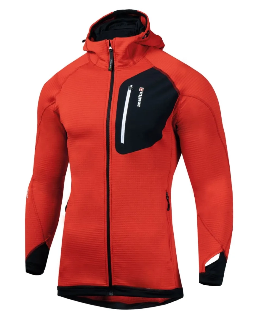 Campera deportiva Neyún Polartec Power Grid Versátil hombre - Ixa Sport Tandil