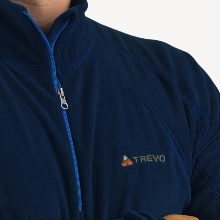 Buzo TREVO Micro Polar 100 Medio cierre Hombre - Ixa Sport Tandil