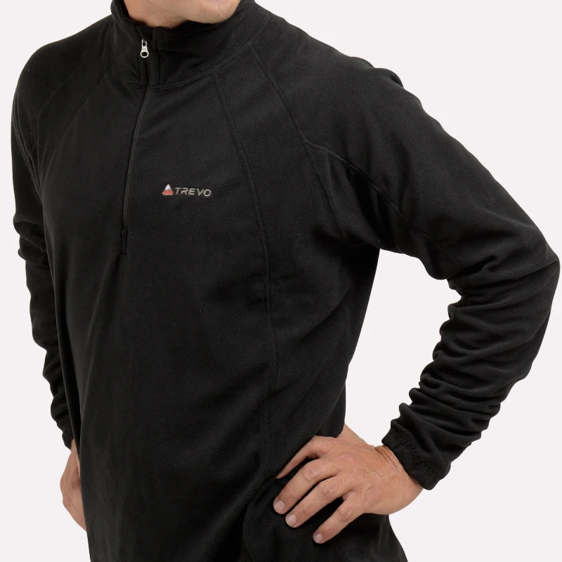 Buzo TREVO Micro Polar 100 Medio cierre Hombre - Ixa Sport Tandil