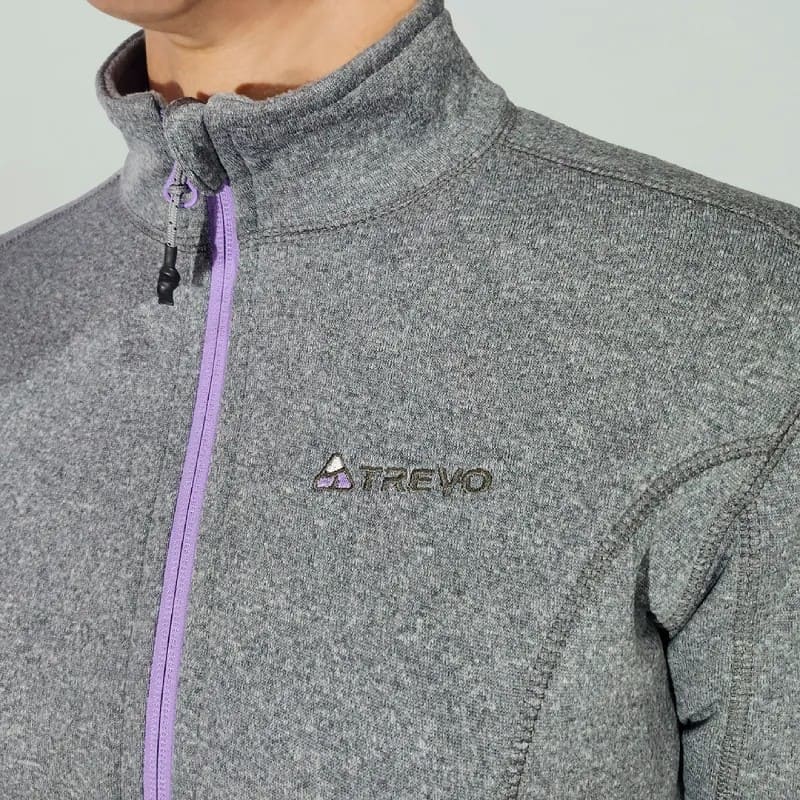 Campera TREVO Cordillera Polar 180 Pigmento Mujer - Ixa Sport Tandil