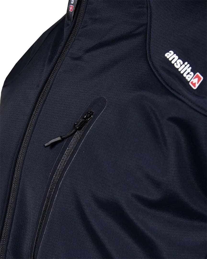 Campera Ansilta Raptor Windstopper Soft Shell Negra Urbana Hombre - Ixa Sport Tandil