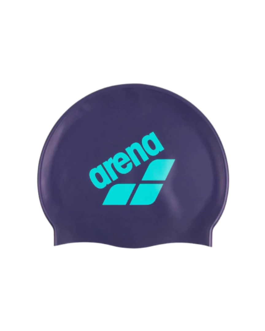 Gorra Arena Big Logo Silicona Violeta /aqua - Ixa Sport Tandil