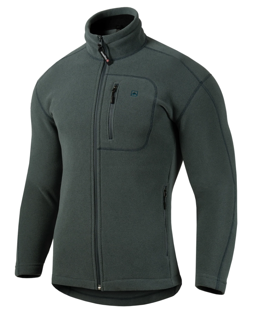 Campera Polar Hombre Ansilta Quehuar 8: Abrigo Polartec® Thermal Pro® - Ixa Sport Tandil
