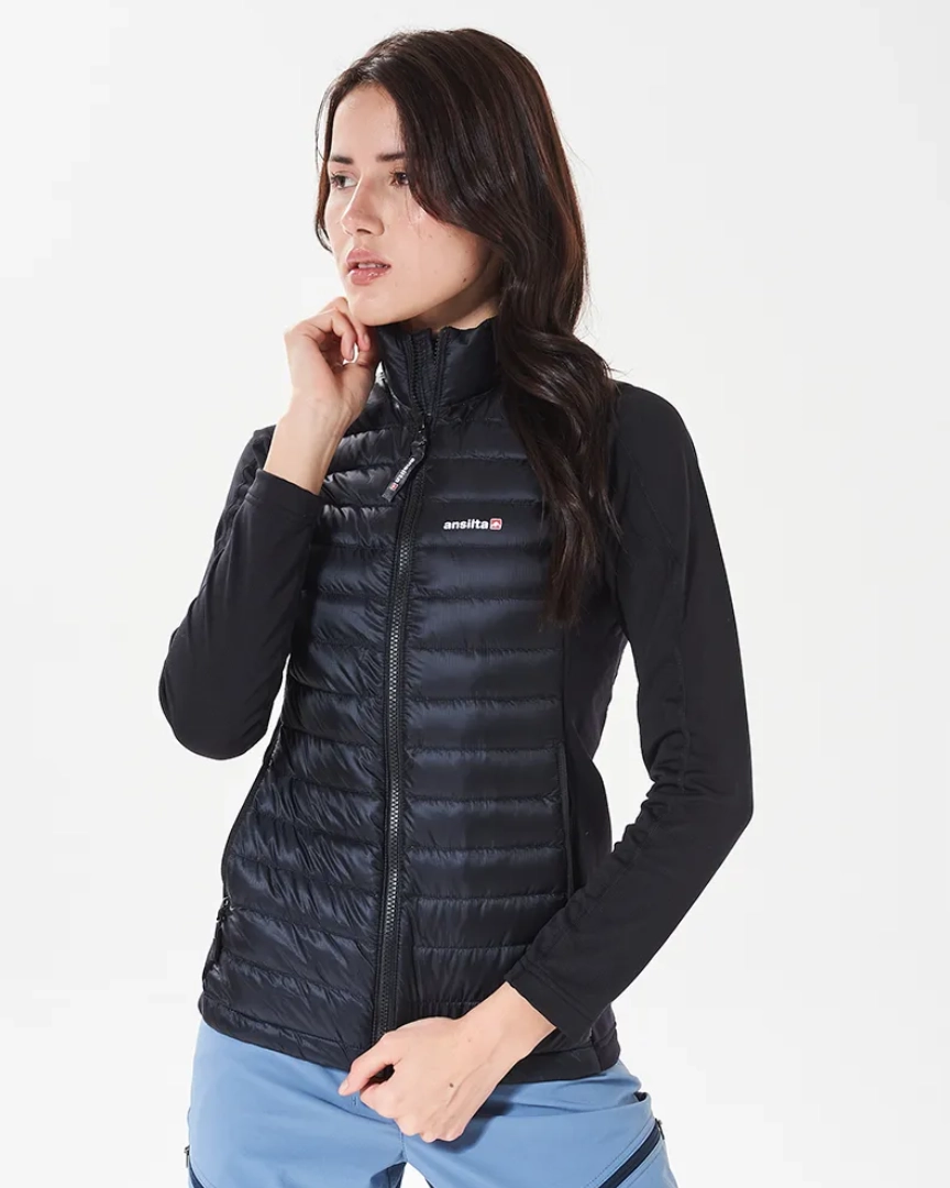 Chaleco Pluma Mujer Ansilta Piuquen 2: Pertex® Quantum Air y Plumón 800 FP - Ixa Sport Tandil