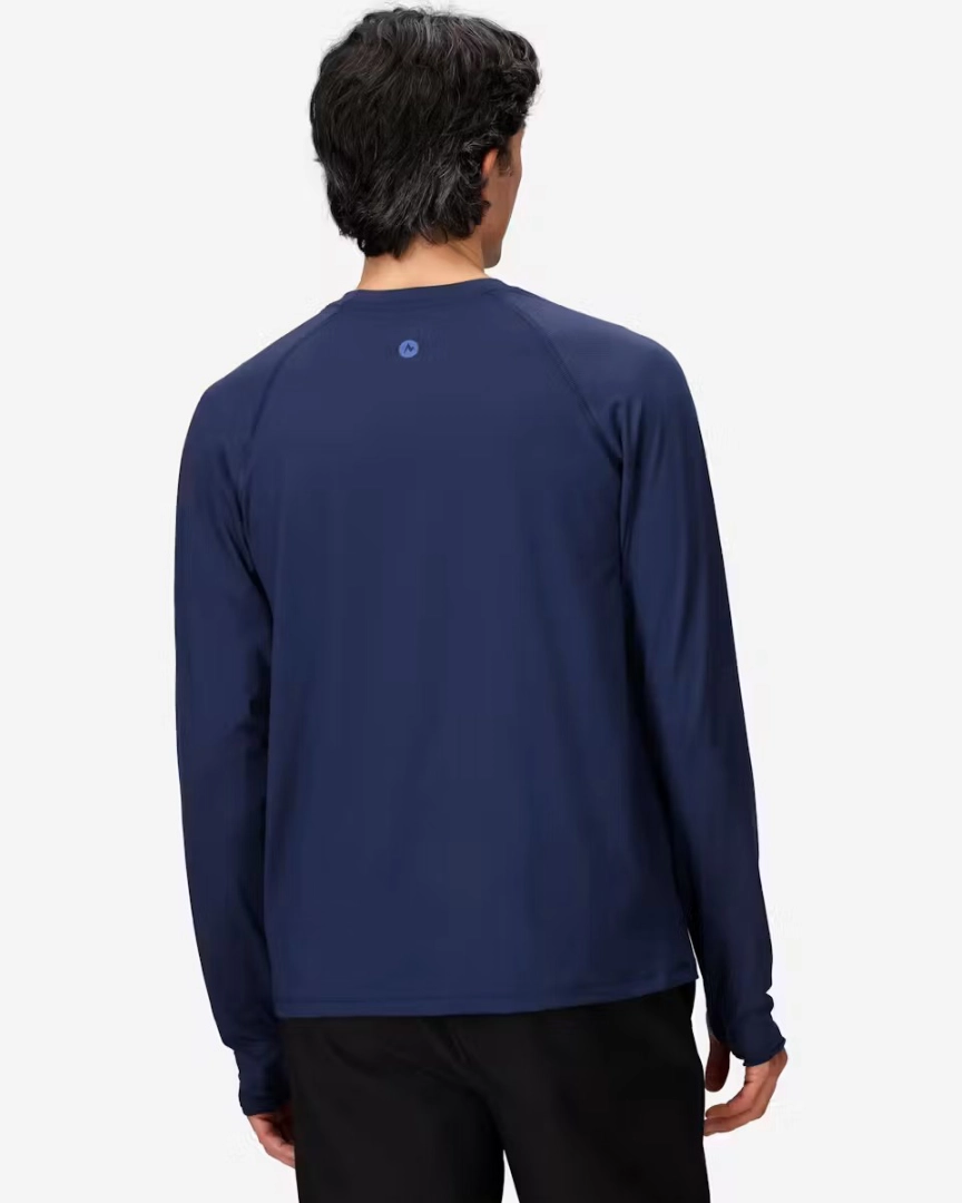 Remera manga larga para hombre Marmot Windridge: Protección UPF 50 - Ixa Sport Tandil