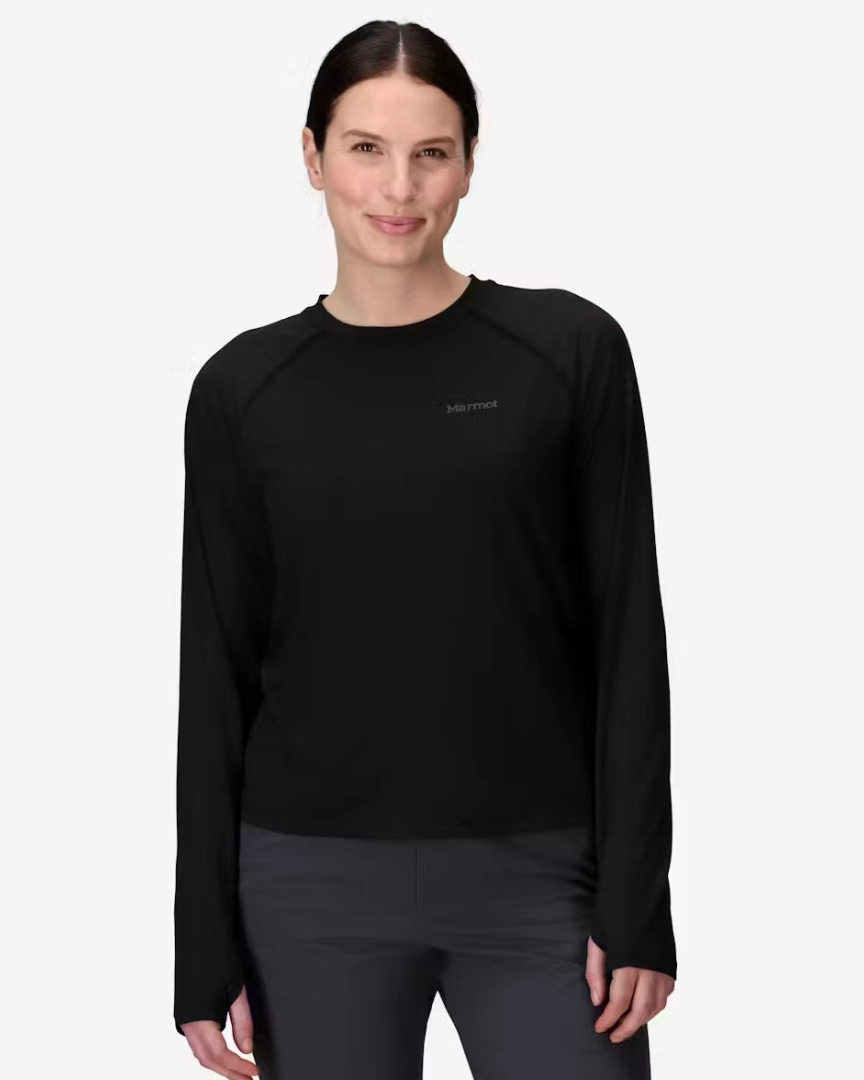 Remera manga larga para mujer Marmot Windridge: Protección UPF 50 - Ixa Sport Tandil