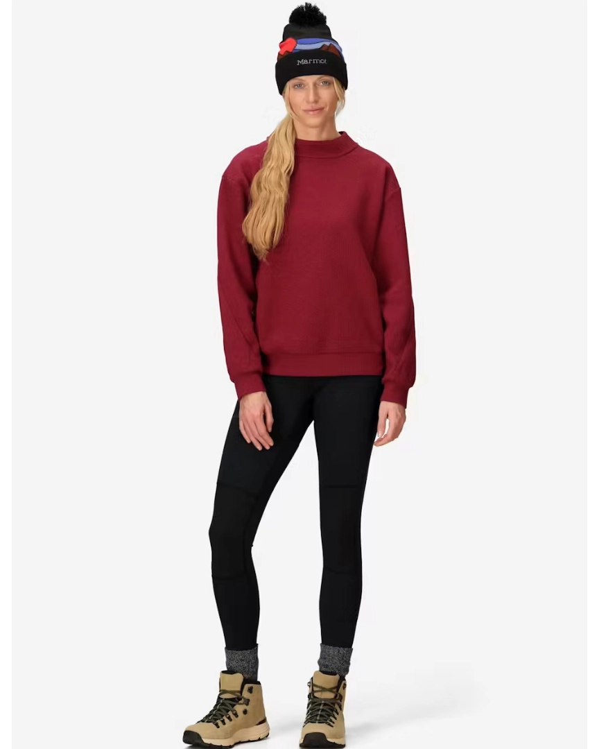 Buzo medio cuello mujer Marmot Ridge Tech: Punto gofrado - Ixa Sport Tandil