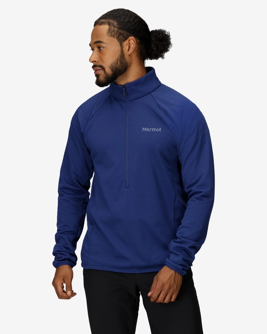 Buzo polar medio cierre Hombre Marmot Leconte Tech Grid: Polar técnico - Ixa Sport Tandil