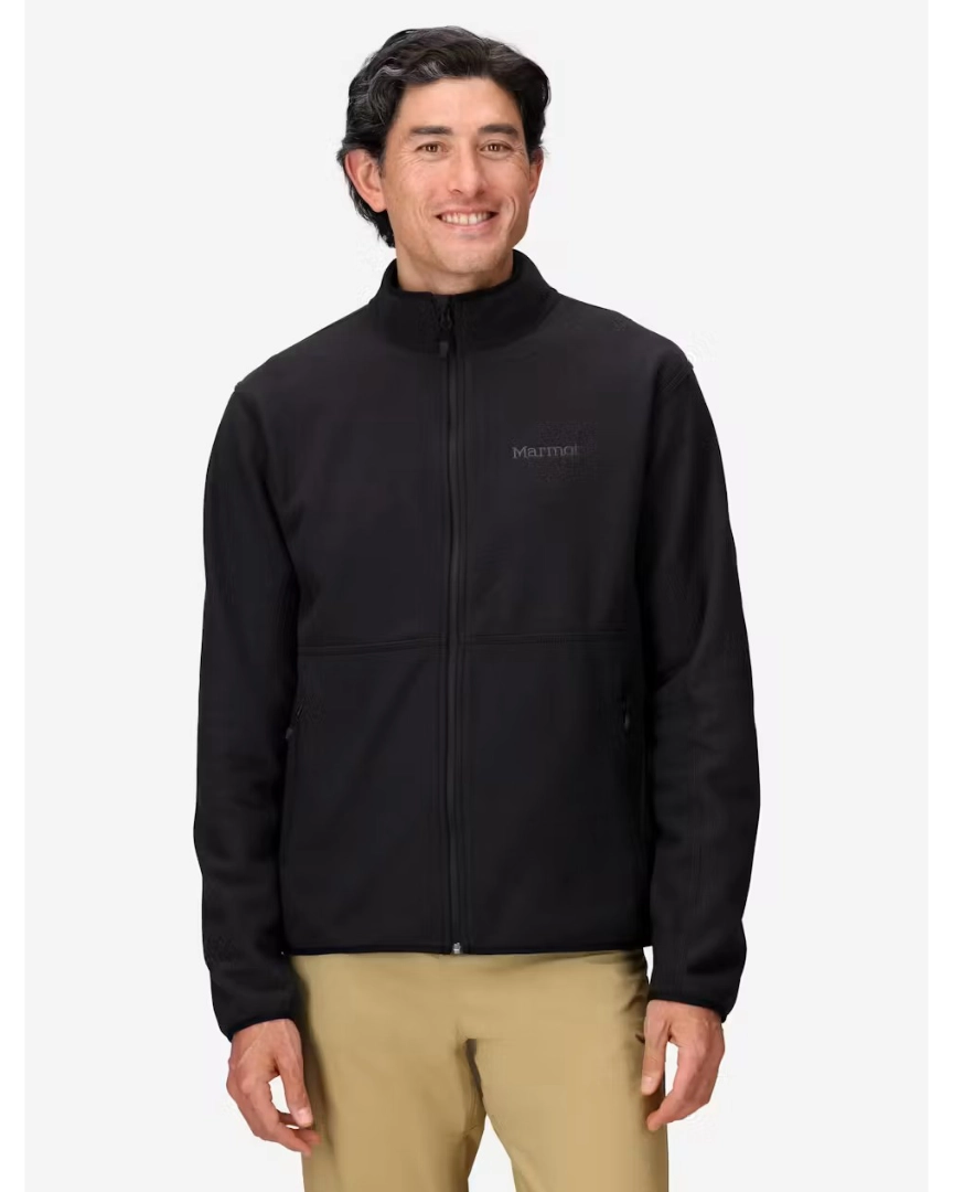 Campera micro polar cierre completo hombre Marmot Rocklin - Ixa Sport Tandil